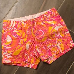 Lilly Pulitzer sunshine yellow shorts